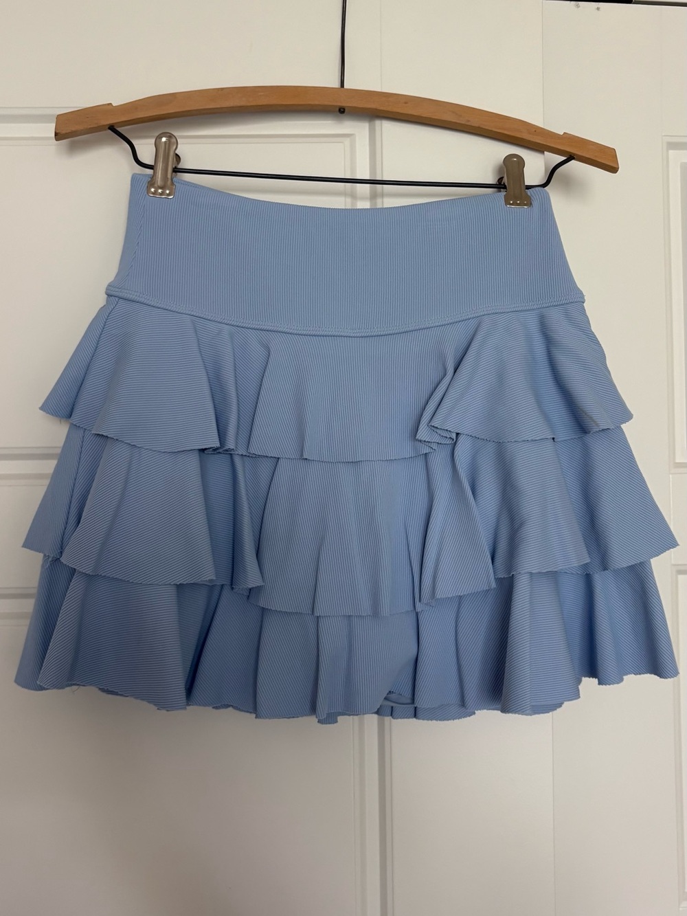 Skirt, mini with shorts - skort size M